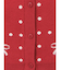 ribbon dotパフスリーブニットカーディガン