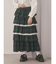 ティアードティアードチェックスカート