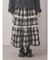 ティアードティアードチェックスカート