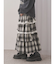 ティアードティアードチェックスカート