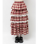 ティアードティアードチェックスカート