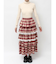 ティアードティアードチェックスカート