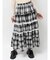 ティアードティアードチェックスカート