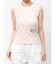 floral×floralカットタンクトップ