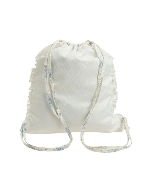 floralレースナップサック｜メリージェニーの通販｜&mall（アンド