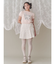 flowerリボンプリーツミニスカート