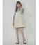 frillリブタートルニット