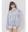 frillリブタートルニット