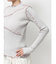 メロウリブニットtops