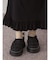 Puffer ribbon sabot
