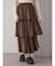 Puffer ribbon sabot