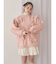 frillリブタートルニットtops