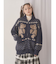 frillリブタートルニットtops