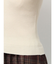 frillリブタートルニットtops