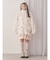 Fluffy Tulip Boa Blouson