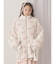 Fluffy Tulip Boa Blouson