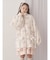 Fluffy Tulip Boa Blouson