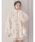 Fluffy Tulip Boa Blouson