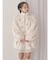 Fluffy Tulip Boa Blouson