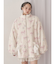 Fluffy Tulip Boa Blouson