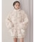 Fluffy Tulip Boa Blouson