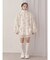 Fluffy Tulip Boa Blouson