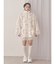 Fluffy Tulip Boa Blouson