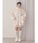 Fluffy Tulip Boa Blouson