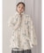 Fluffy Tulip Boa Blouson