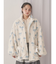 Fluffy Tulip Boa Blouson