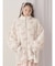 Fluffy Tulip Boa Blouson