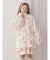 Fluffy Tulip Boa Blouson
