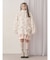 Fluffy Tulip Boa Blouson