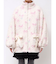 Fluffy Tulip Boa Blouson