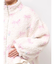 Fluffy Tulip Boa Blouson