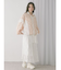 flower frill laceブルゾン