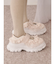 frill strap sneakers