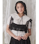 RIBBON cotton bonnet