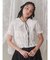 RIBBON cotton bonnet