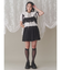 RIBBON cotton bonnet