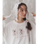 RIBBON cotton bonnet