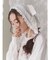 RIBBON cotton bonnet