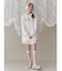 RIBBON cotton bonnet