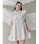 stripe frillfrill ワンピース