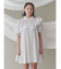 stripe frillfrill ワンピース