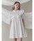 stripe frillfrill ワンピース