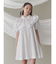 stripe frillfrill ワンピース