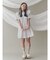 stripe frillfrill ワンピース