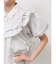 stripe frillfrill ワンピース