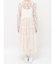 petit flowerチュールキャミワンピース
